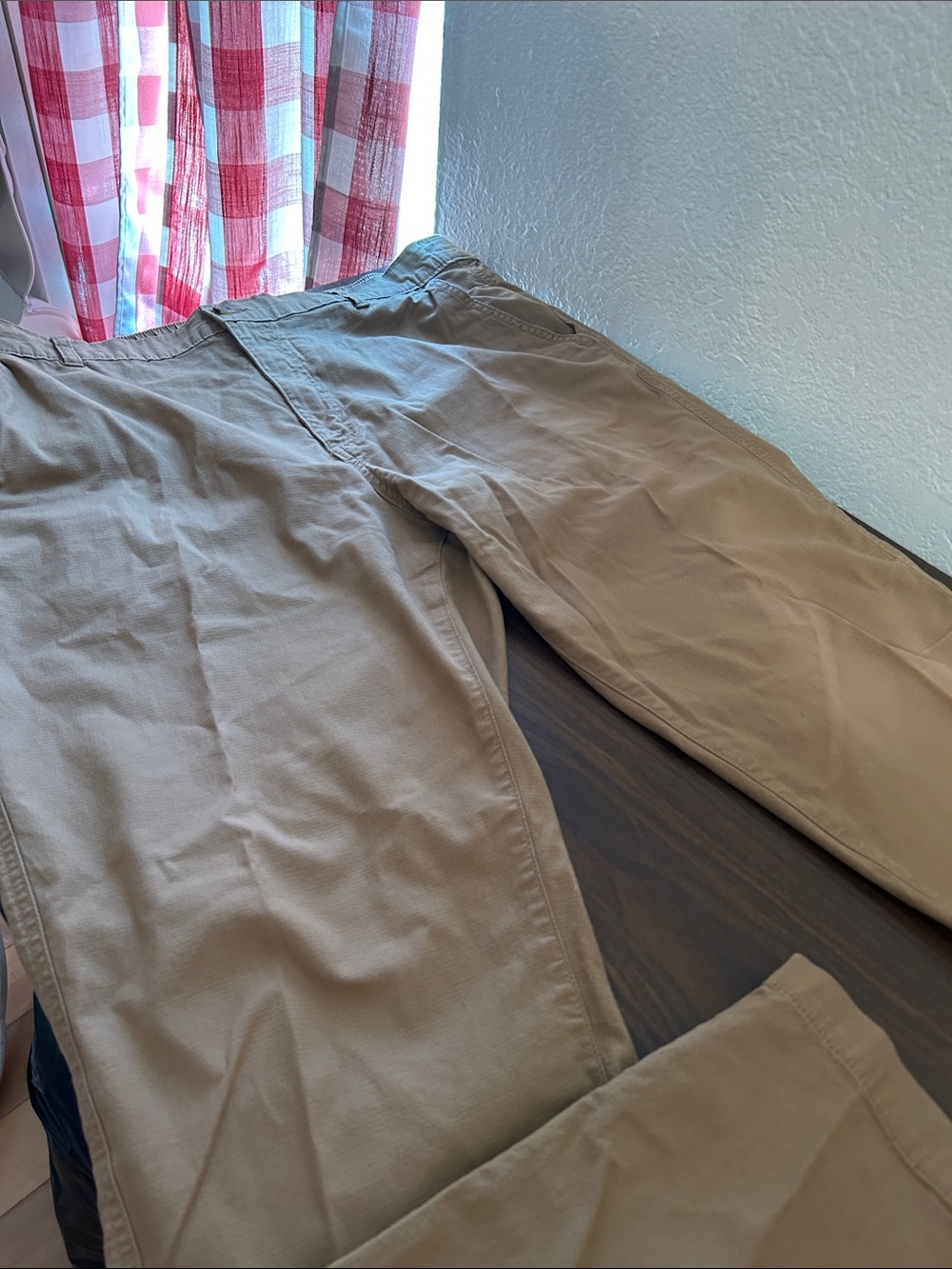Eddie Bauer Men's Classic Khaki Pants - Comfortable Everyday Chinos